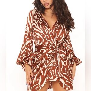 Print Animal dress